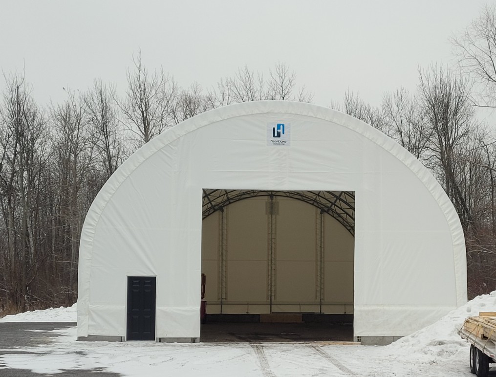 MegaDome winter installation — Ontario